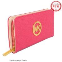 michael kors logo-print groot roze portefeuilles Shop Hoenzadriel ll4a8424